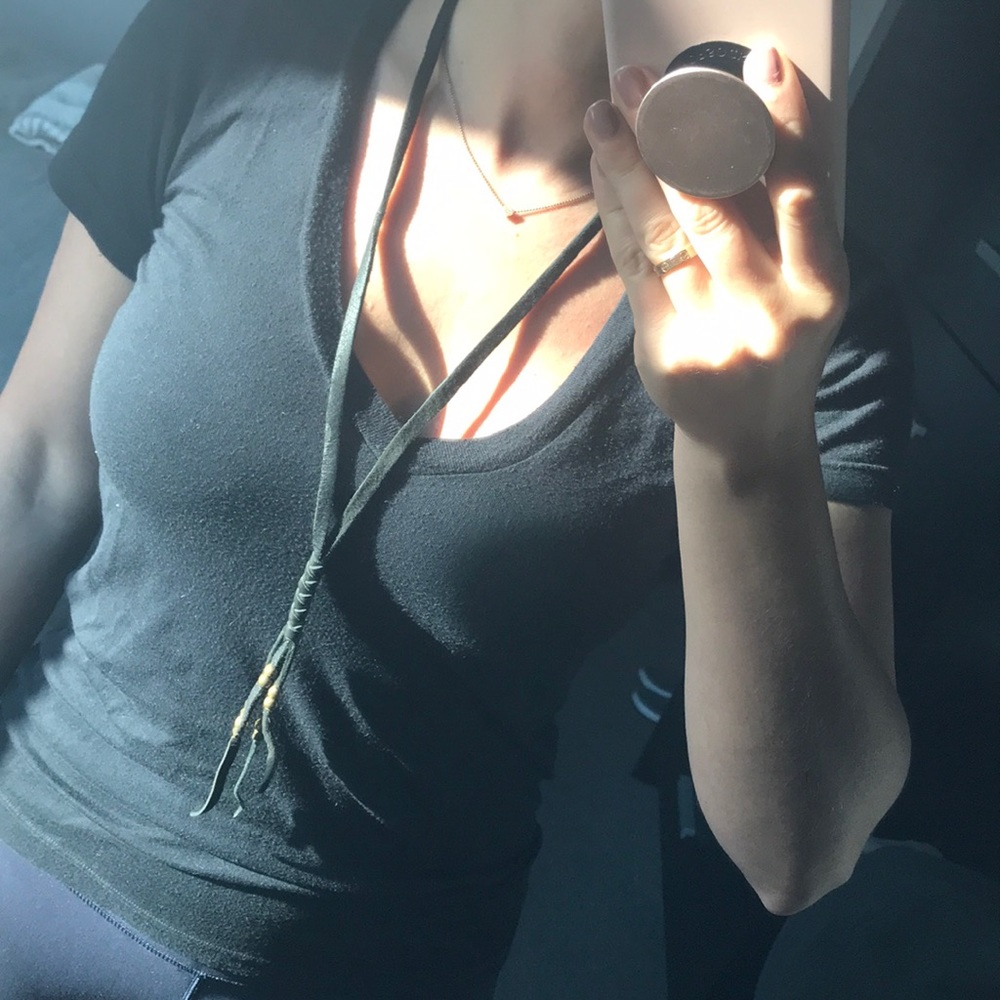 YLang23 Leather necklace